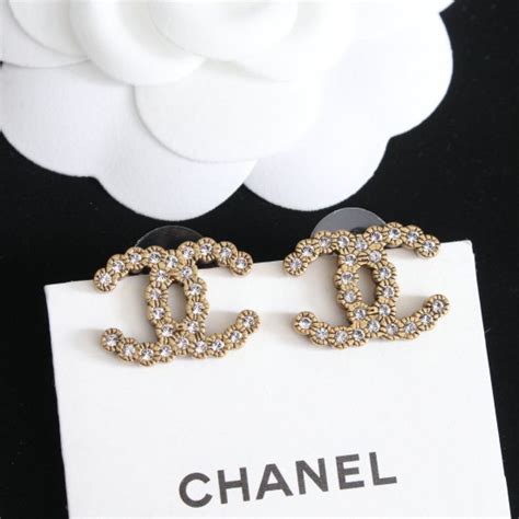 chanel replica earrings cheap|large chanel inspired earrings.